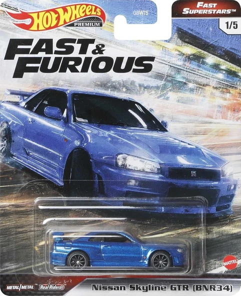 NISSAN SKYLINE GT-R R34 HIZLI VE ÖFKELİ