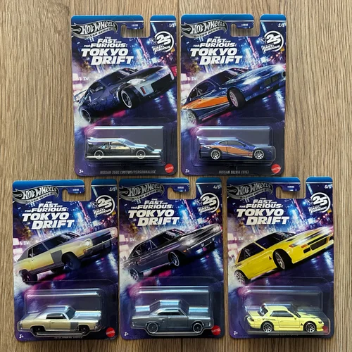 Hot Wheels Fast&Furious 25.Yıl Özel Set