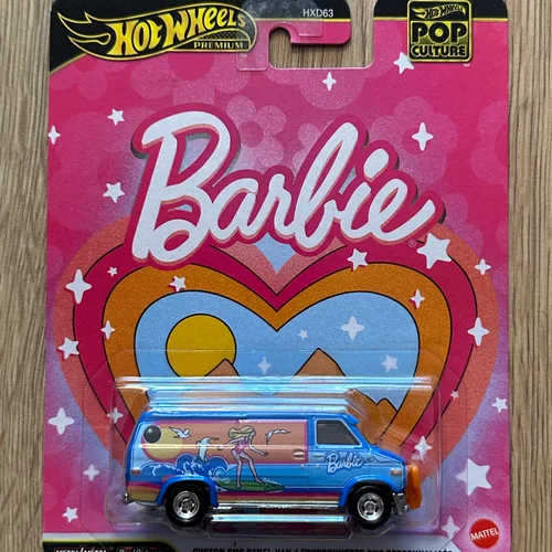 Hot Wheels Barbie Custom GMC Panel Van