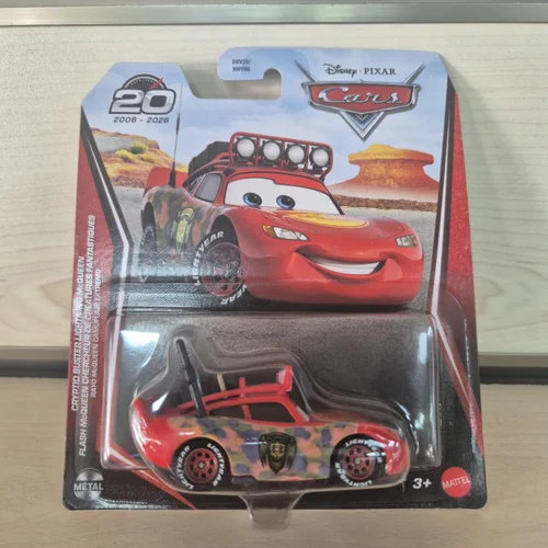 Disney Cars Cryptid Buster Lightning McQueen Flash McQueen Chercheur de Créatures Fantastiques Şimşek McQueen
