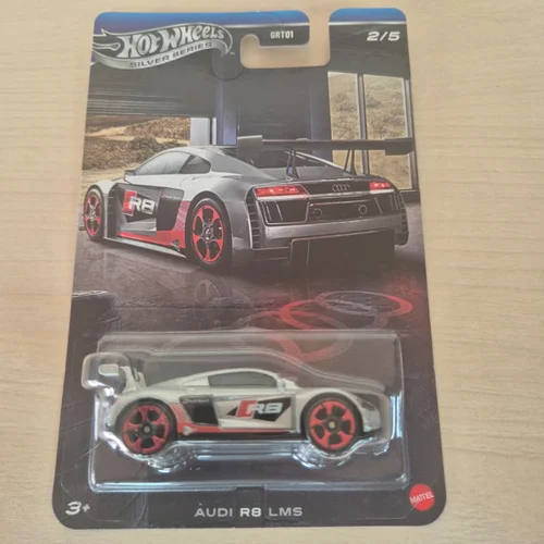 Hot Wheels Silver Series AUDI R8 LMS 2/5 GRT01 1:64