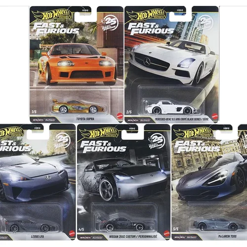 10'lu SET! Hot Wheels Premium Fast&Furious 10'lu Set HNW46 - 979R