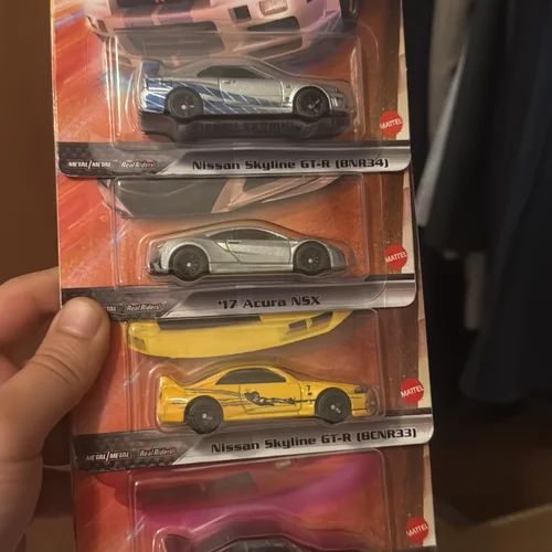Hot Wheels Fast and Furious Real Riders Set