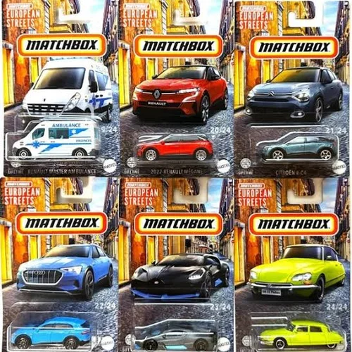 Matchbox EUROPEAN STREET SETİ