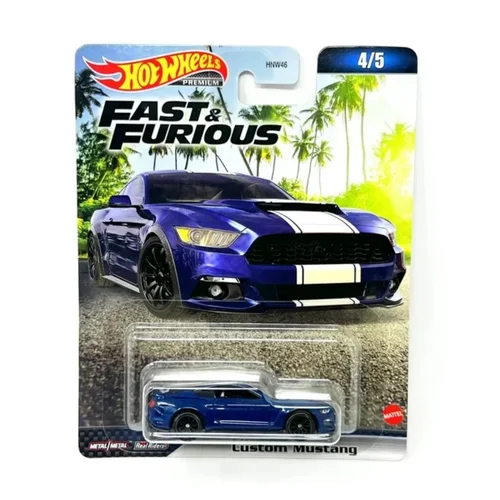Hot Wheels Premium Fast & Furious Custom Mustang