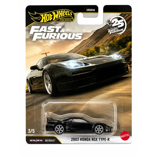 Hot Wheels Premium Fast And Furious 2003 Honda NSX Type-R
