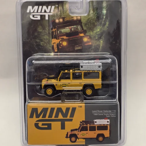 mini gt 856 Land Rover Defender 110 1989 Camel Trophy Amazon Team Turkey