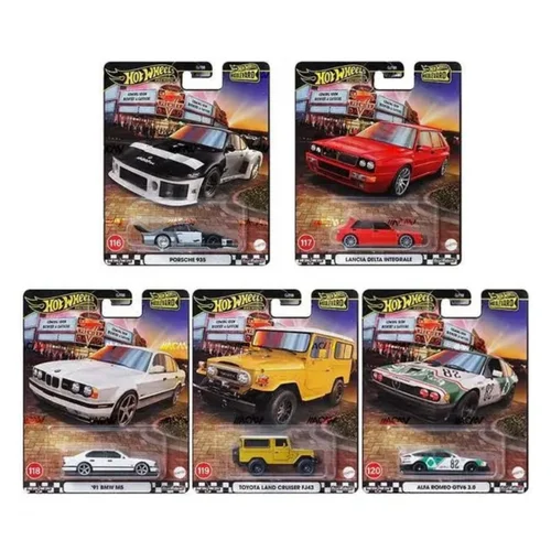 Hot Wheels Premium Boulevard Set  2025 mix 1 116-120