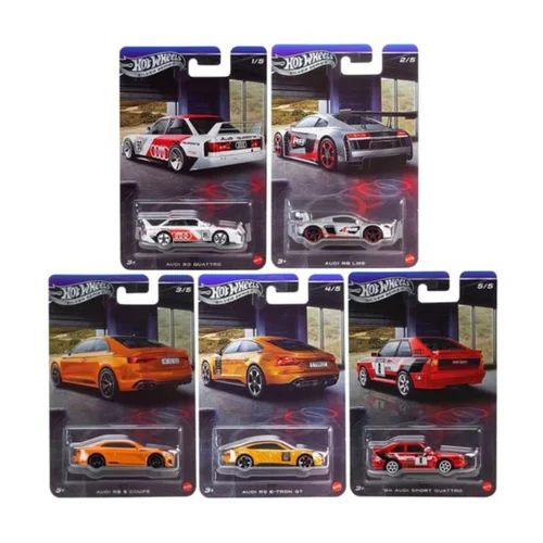 Hot Wheels Silver Series Audi 5'li Set GRT01 - 979Q