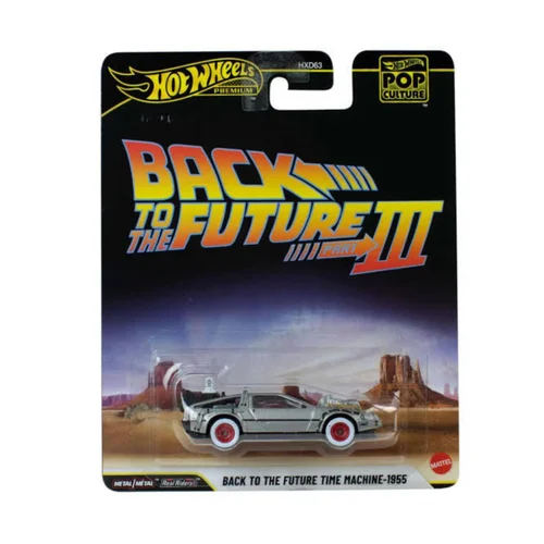 Hotwheels Premium Time Machine Back To The Future
