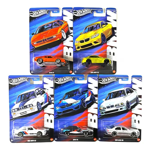 Hot Wheels Silver Series BMW Set