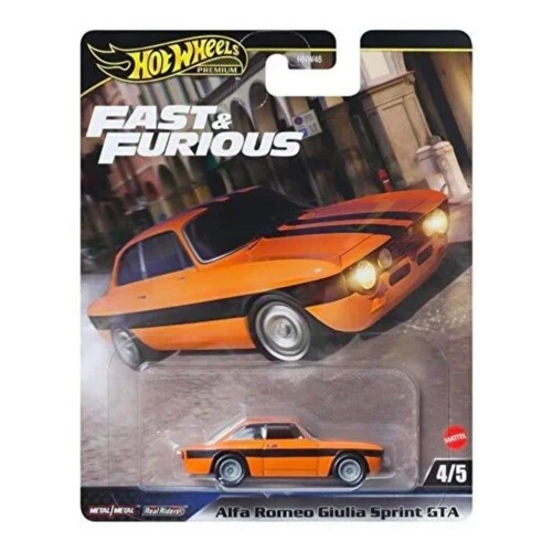 Hot Wheels Fast & Furious Alfa Romeo Giulia Sprint GTA