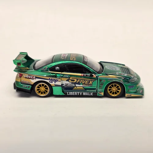 Mini GT Nissan LB-Super Silhouette S15 Silvia LBWK 2024 Fausto Racing