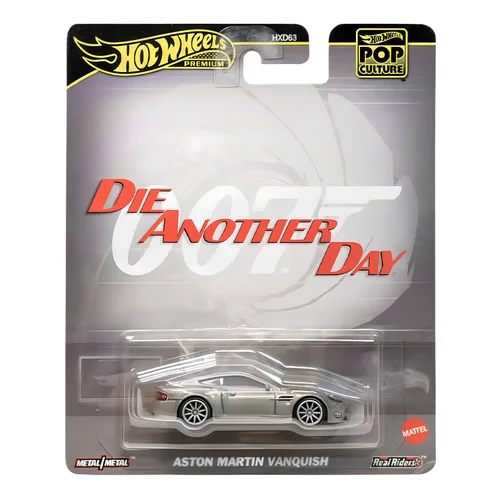 HOT WHEELS Premium Pop Culture Aston Martin Vanquish 007 James Bond Die Another Day