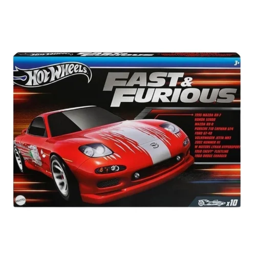 Hot wheels Fast and Furious 10lu set