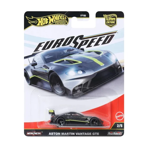 Hot Wheels 1:64 Premium Car Culture "Euro Speed" Aston Martin Vantage GTE