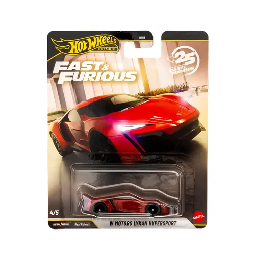 Hot Wheels Premium Fast & Furious 25. Years W Motors Lykan HyperSport - HNW46-JHW70