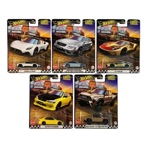 Hot Wheels Premium Boulevard Set - 2025 Mix-3 (126-130)