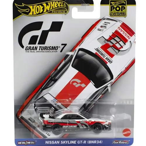HOT WHEELS POP CULTURE GRAN TURISMO NISSAN SKYLINE GT R (BNR34)