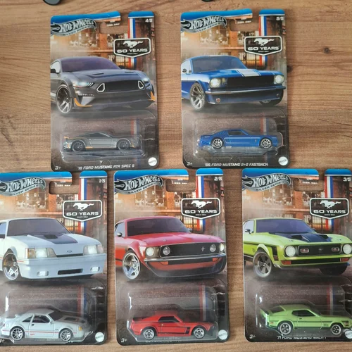 Hot Wheels 60 Years Silver Series 5 li