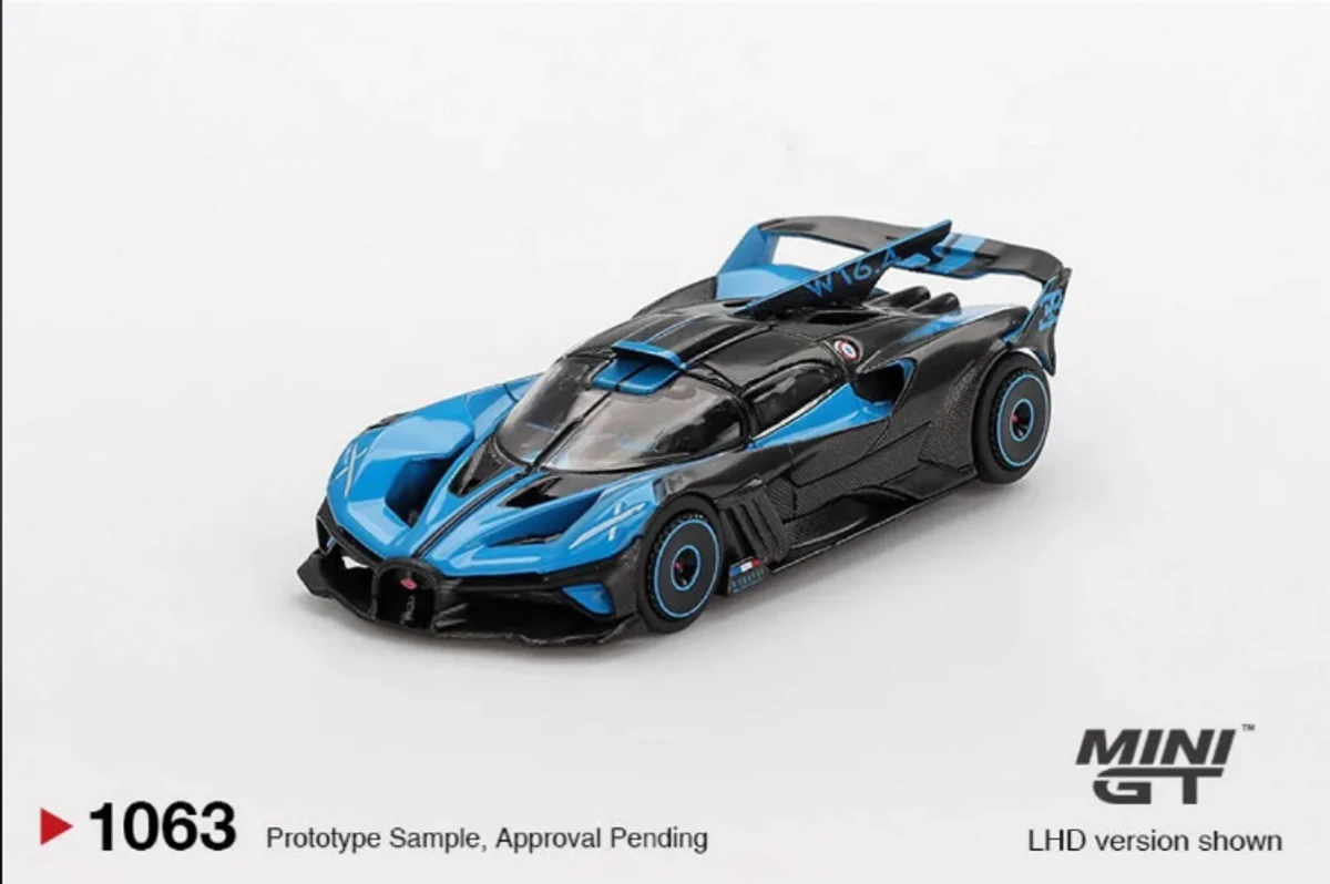 Mini GT 1/64 Bugatti Bolide Presentation MGT01063